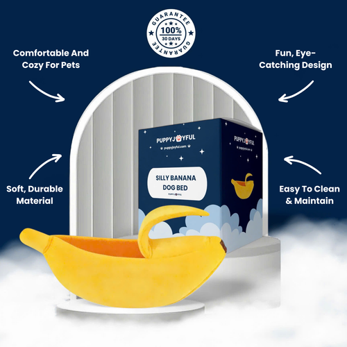 Silly Banana Dog Bed