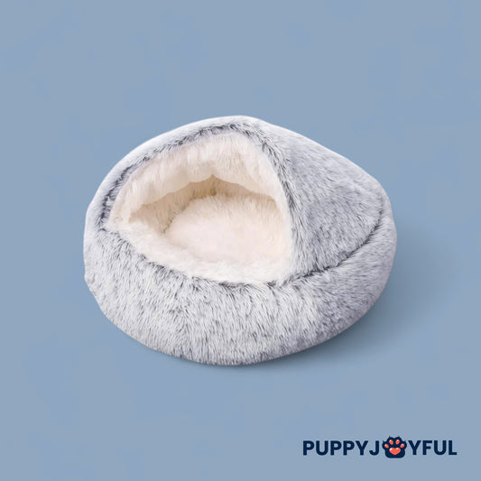 Calming Plush Dog Bed