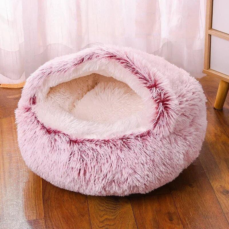 Calming Plush Dog Bed