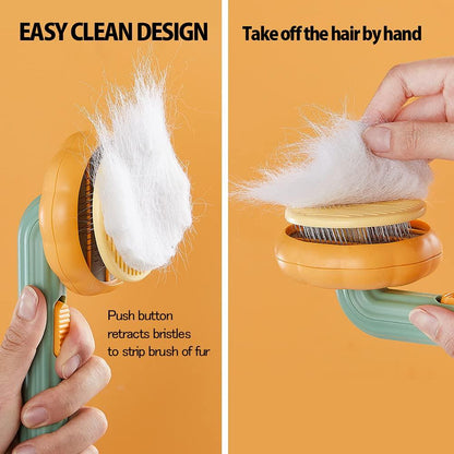 Self-Cleaning Pumpkin Brush