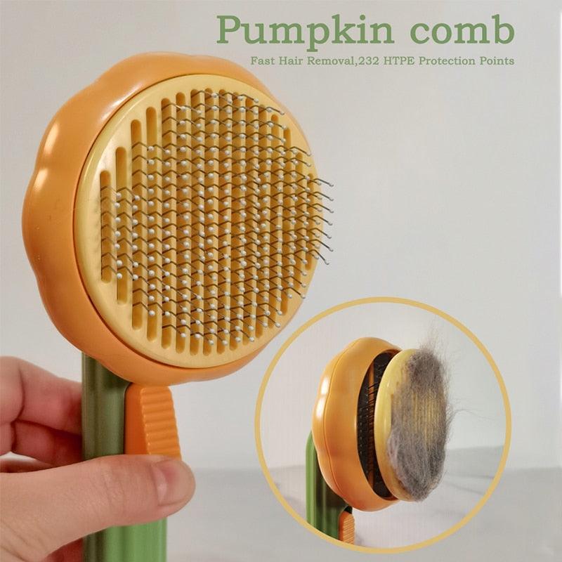 Self-Cleaning Pumpkin Brush