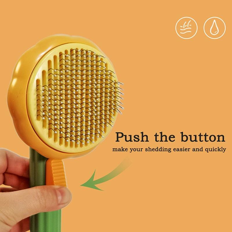 Self-Cleaning Pumpkin Brush